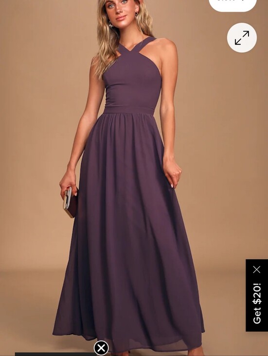 Lulus Dresses & Skirts - LULUS Air Of Romance Dusty Purple Maxi Dress - Size Medium